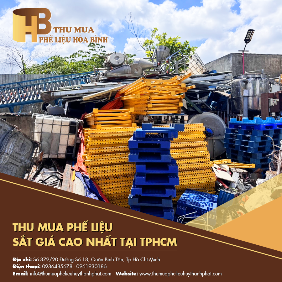 thu mua phế liệu sắt giá cao nhất tại tphcm