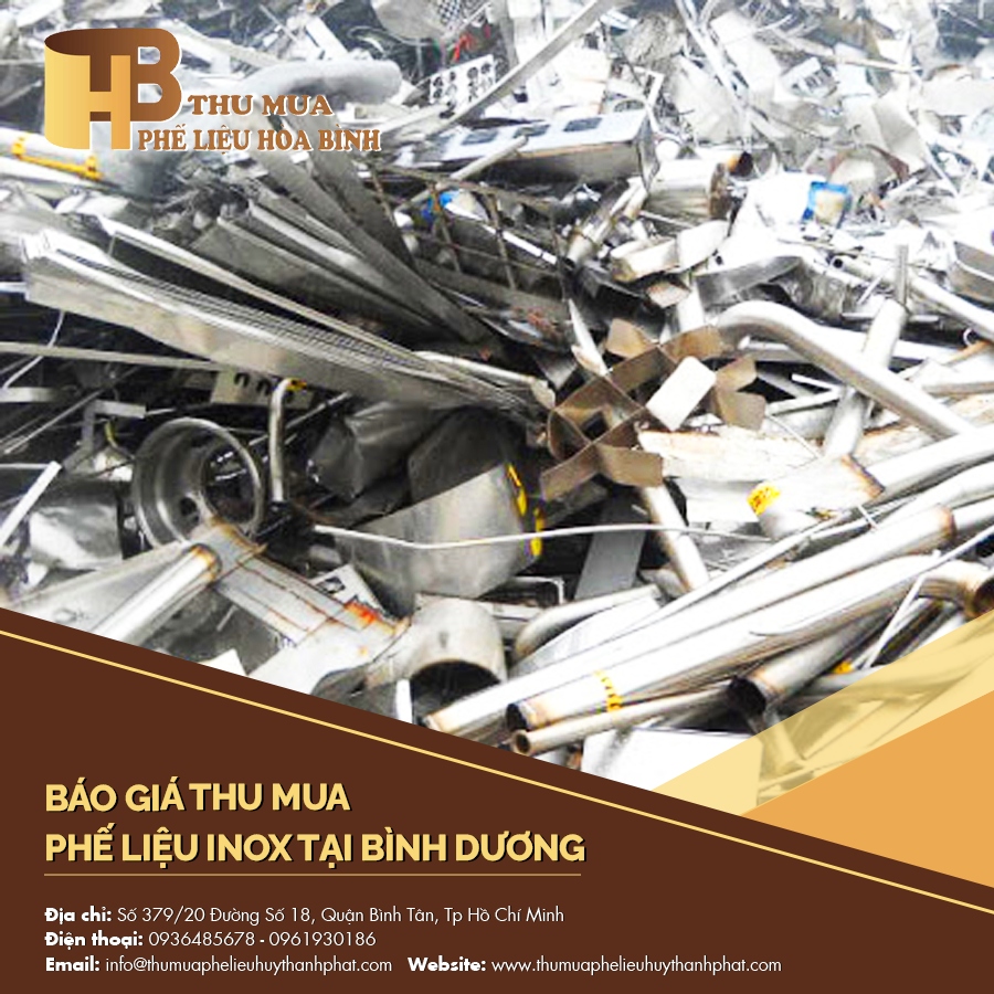 báo giá thu mua phế liệu inox tại Bình Dương