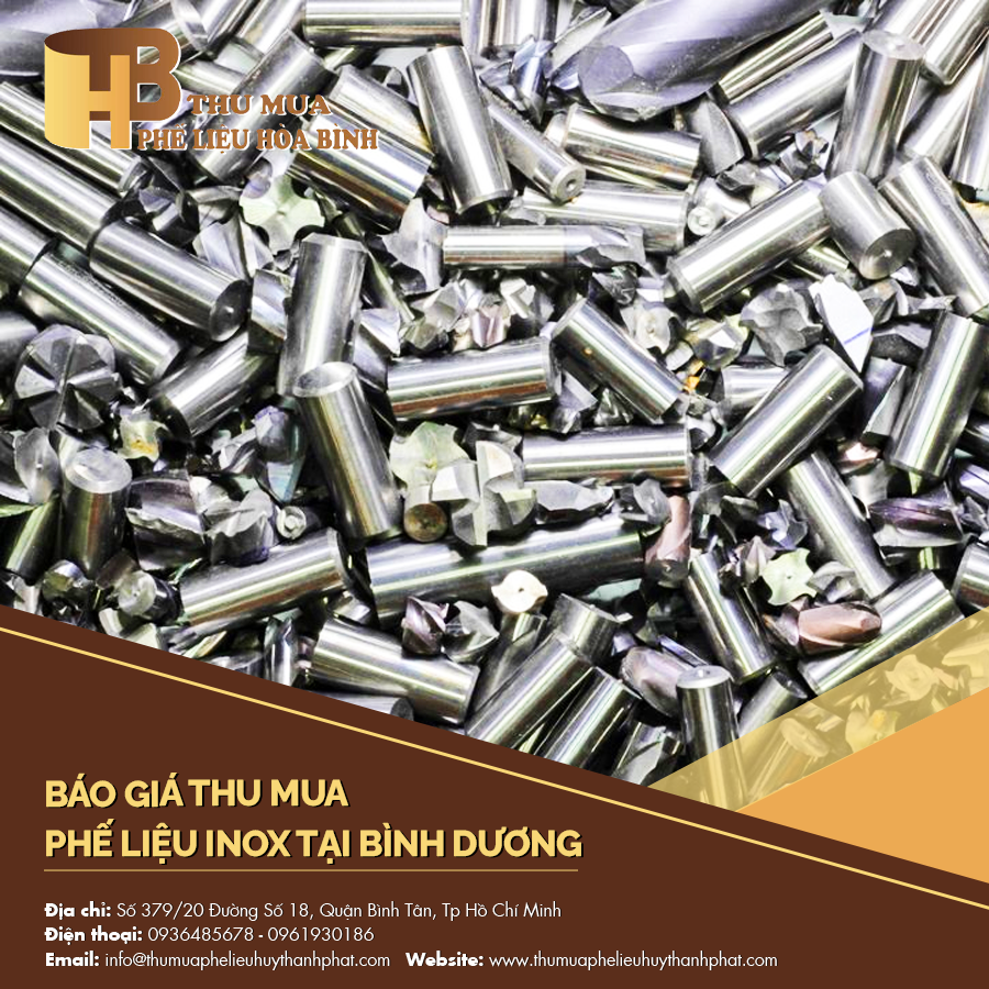 báo giá thu mua phế liệu inox tại Bình Dương