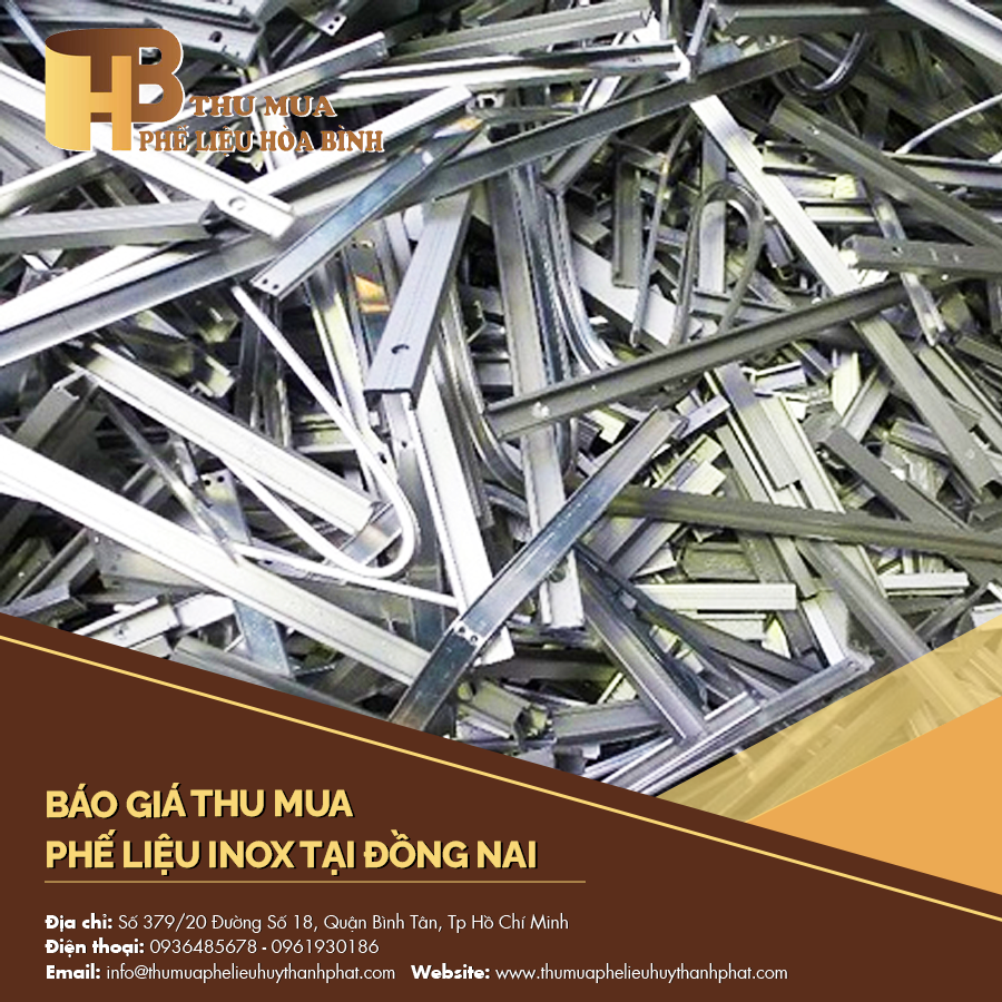báo giá thu mua phế liệu inox tại Đồng Nai