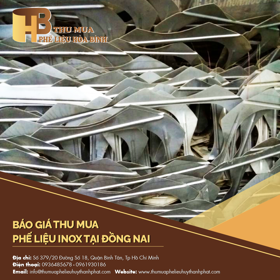 báo giá thu mua phế liệu inox tại Đồng Nai