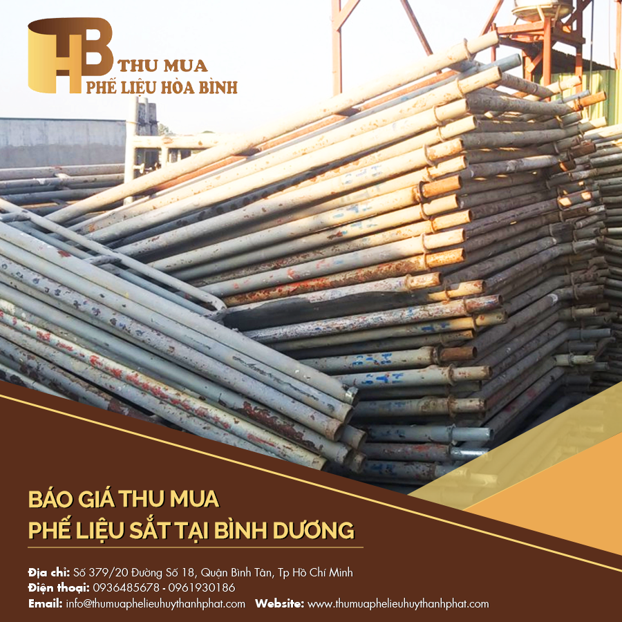 Báo giá thu mua phế liệu sắt tại Bình Dương
