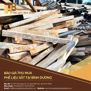 Báo giá thu mua phế liệu sắt tại Bình Dương