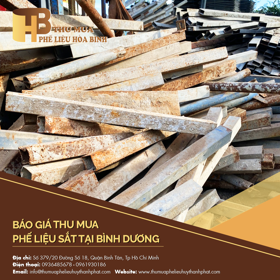 Báo giá thu mua phế liệu sắt tại Bình Dương