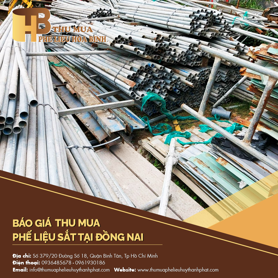 Báo giá thu mua phế liệu sắt tại Đồng Nai