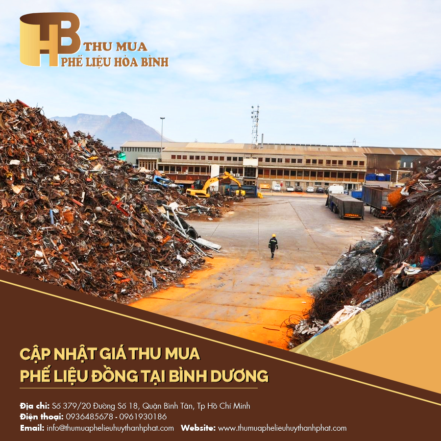 cập nhật giá thu mua phế liệu đồng mới nhất tại Bình Dương