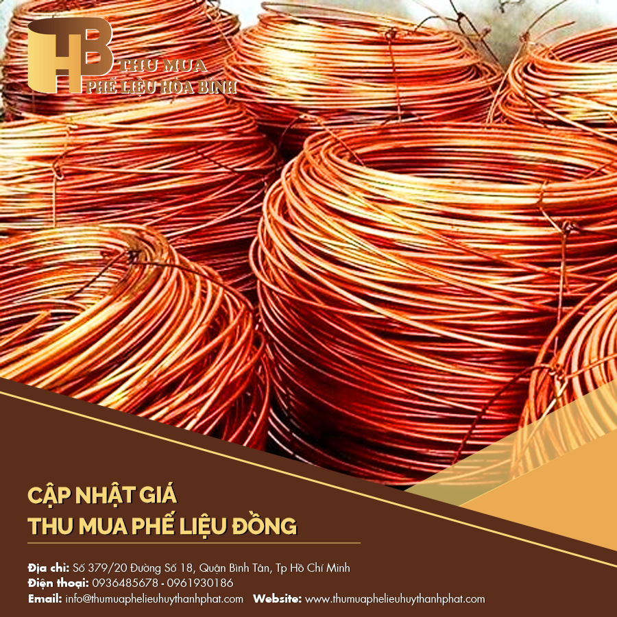 cập nhật giá thu mua phế liệu đồng mới nhất tại Đồng Nai