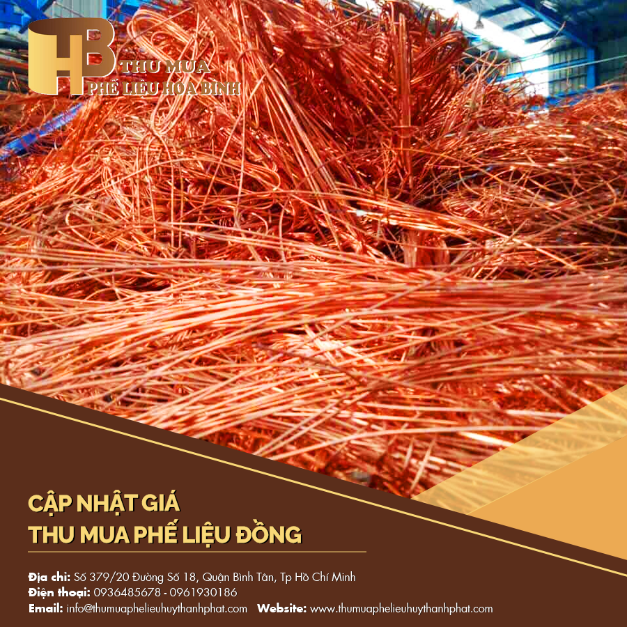 cập nhật giá thu mua phế liệu đồng mới nhất tại Đồng Nai