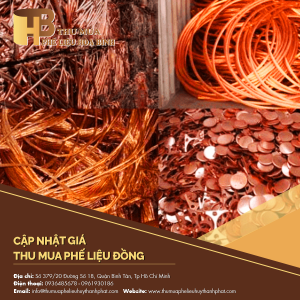 cập nhật giá thu mua phế liệu đồng mới nhất tại Đồng Nai