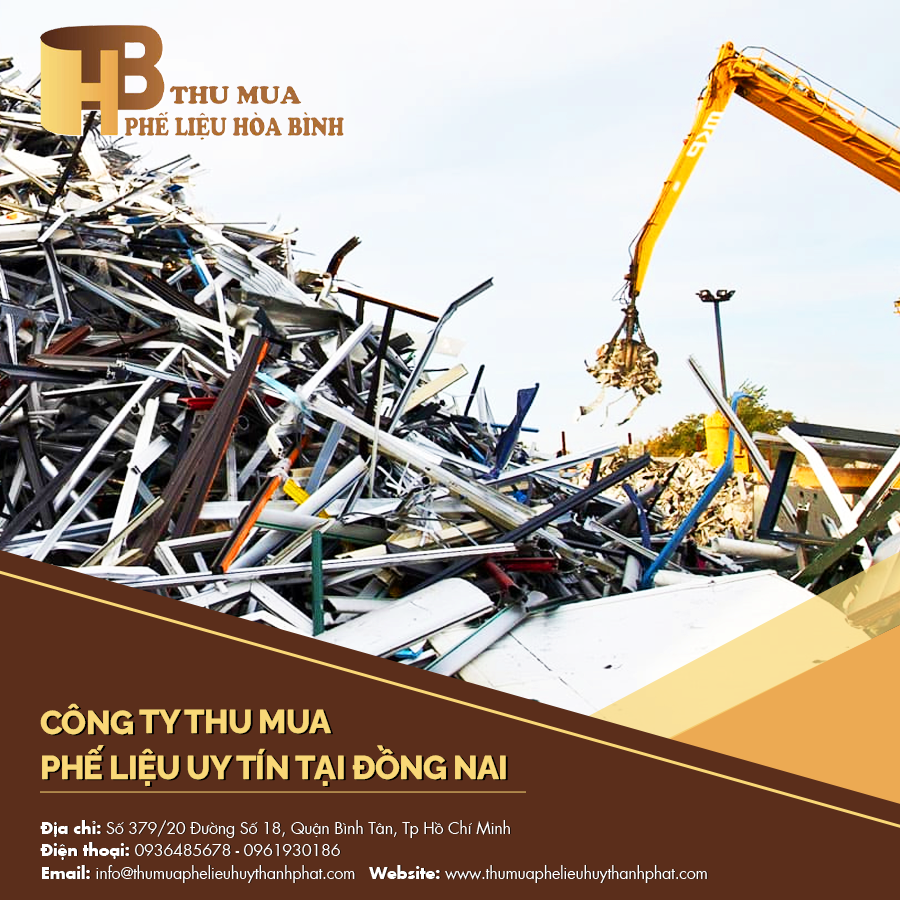 công ty thu mua phế liệu uy tín giá cao tại Đồng Nai