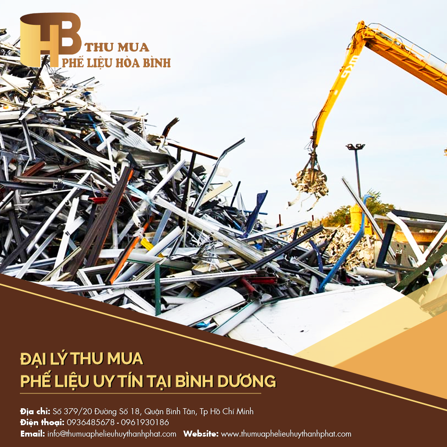 Đại lý thu mua phế liệu uy tín tại Bình Dương