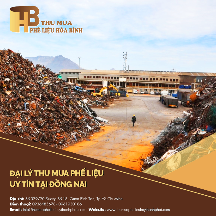 Đại lý thu mua phế liệu uy tín tại Đồng Nai