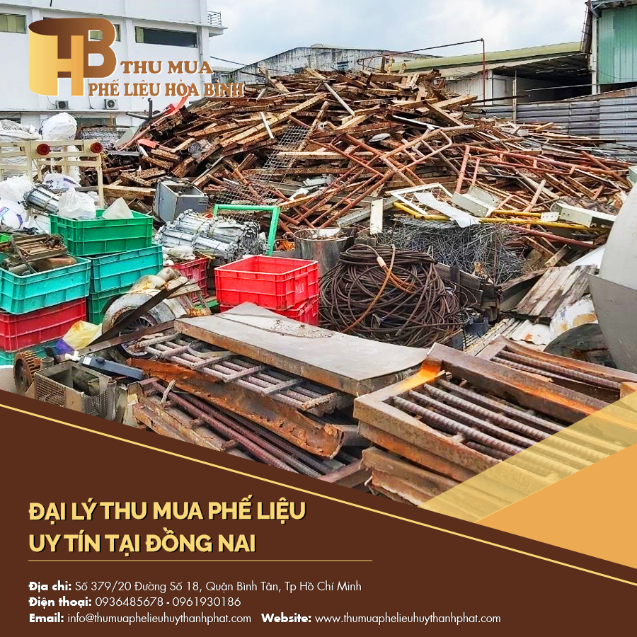 Đại lý thu mua phế liệu uy tín tại Đồng Nai