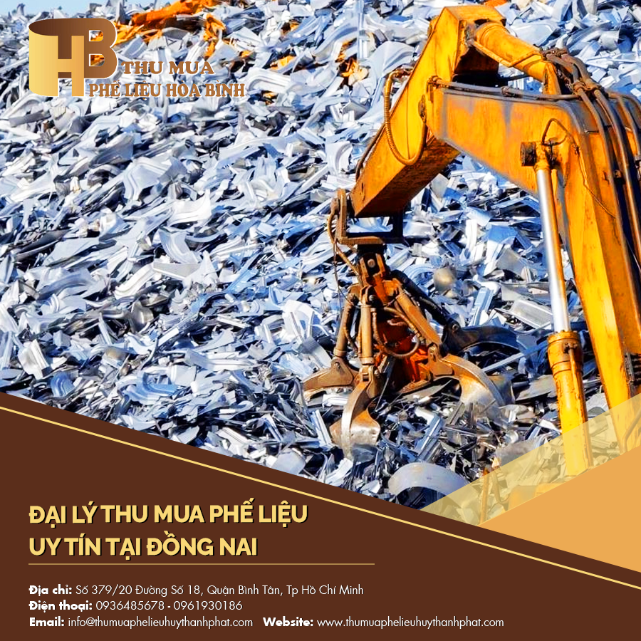 Đại lý thu mua phế liệu uy tín tại Đồng Nai