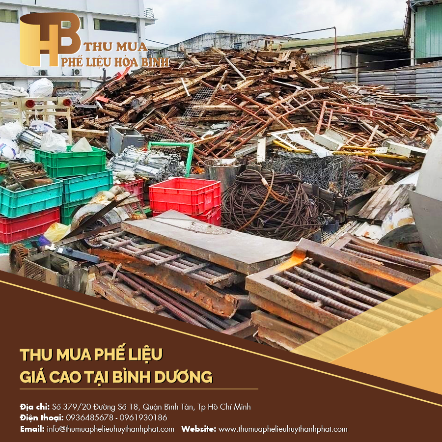 thu mua phế liệu giá cao uy tín tại Bình Dương