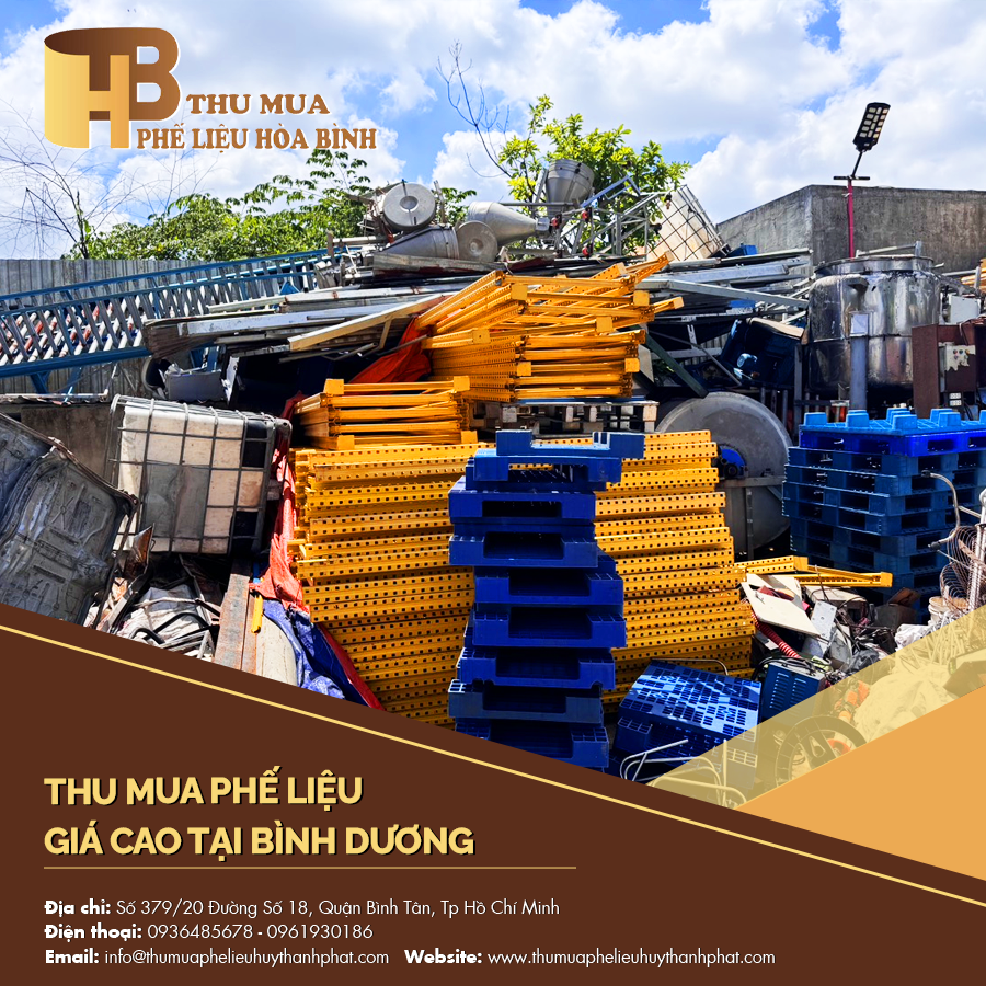 thu mua phế liệu giá cao uy tín tại Bình Dương