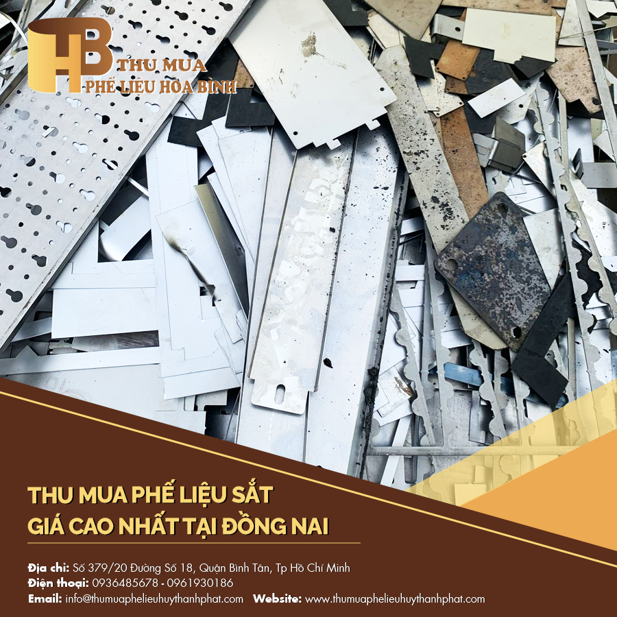 thu mua phế liệu sắt giá cao nhất tại Đồng Nai