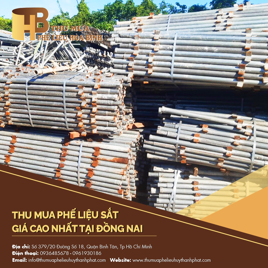 thu mua phế liệu sắt giá cao nhất tại Đồng Nai