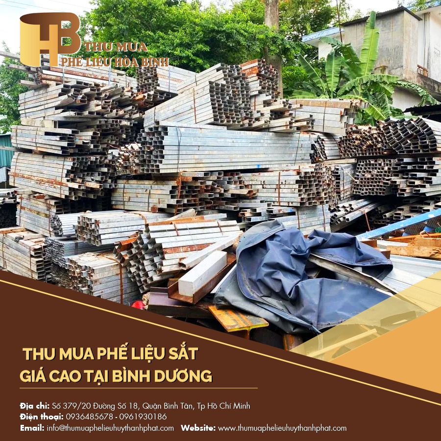 thu mua sắt phế liệu giá cao tại Bình Dương