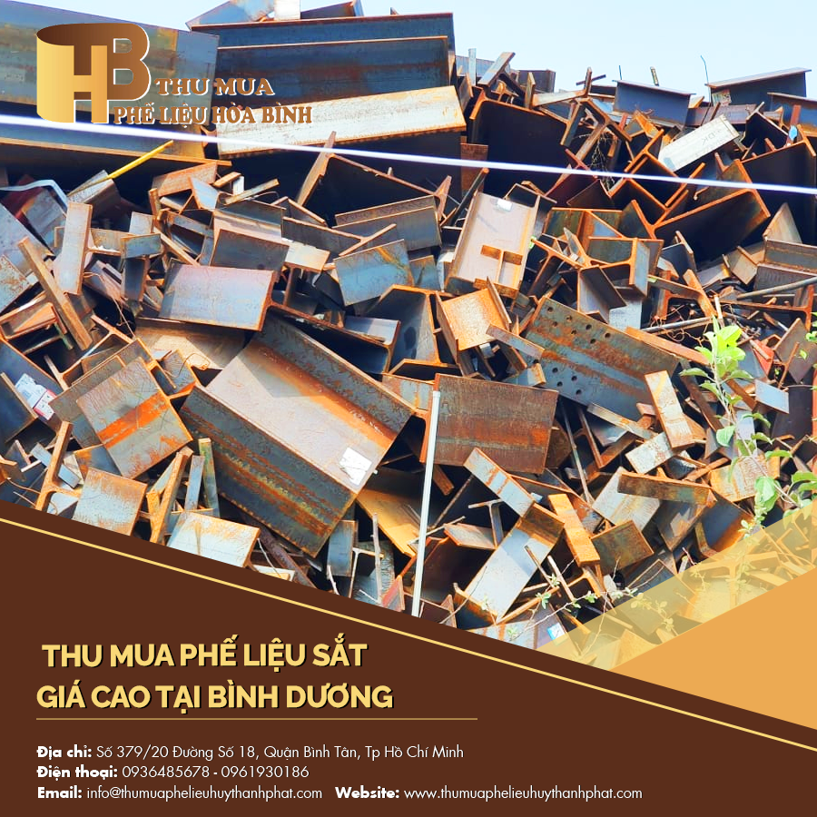 thu mua sắt phế liệu giá cao tại Bình Dương