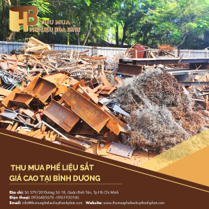 thu mua sắt phế liệu giá cao tại Bình Dương