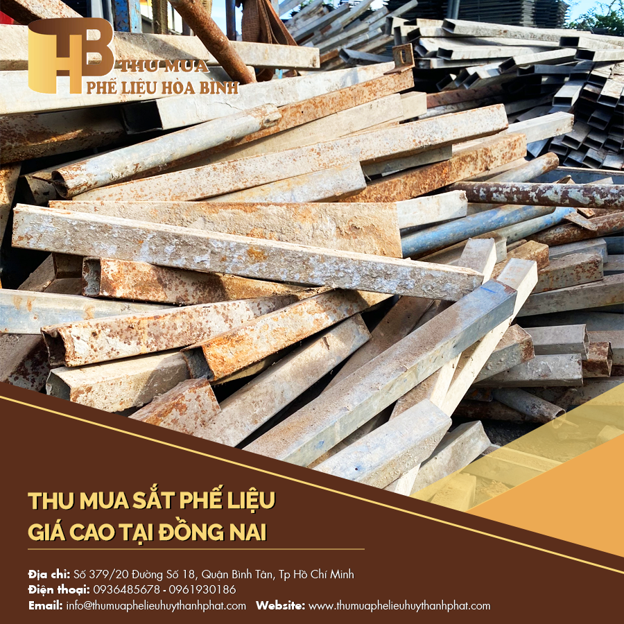 thu mua sắt phế liệu giá cao tại Đồng Nai