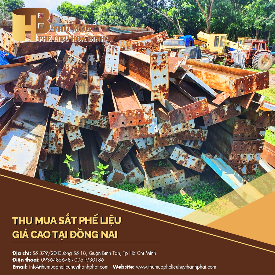 thu mua sắt phế liệu giá cao tại Đồng Nai