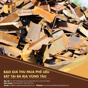 Giá thu mua phế liệu sắt tại Bà Rịa Vũng Tàu hôm nay