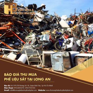 Báo giá thu mua phế liệu sắt tại Long An uy tín