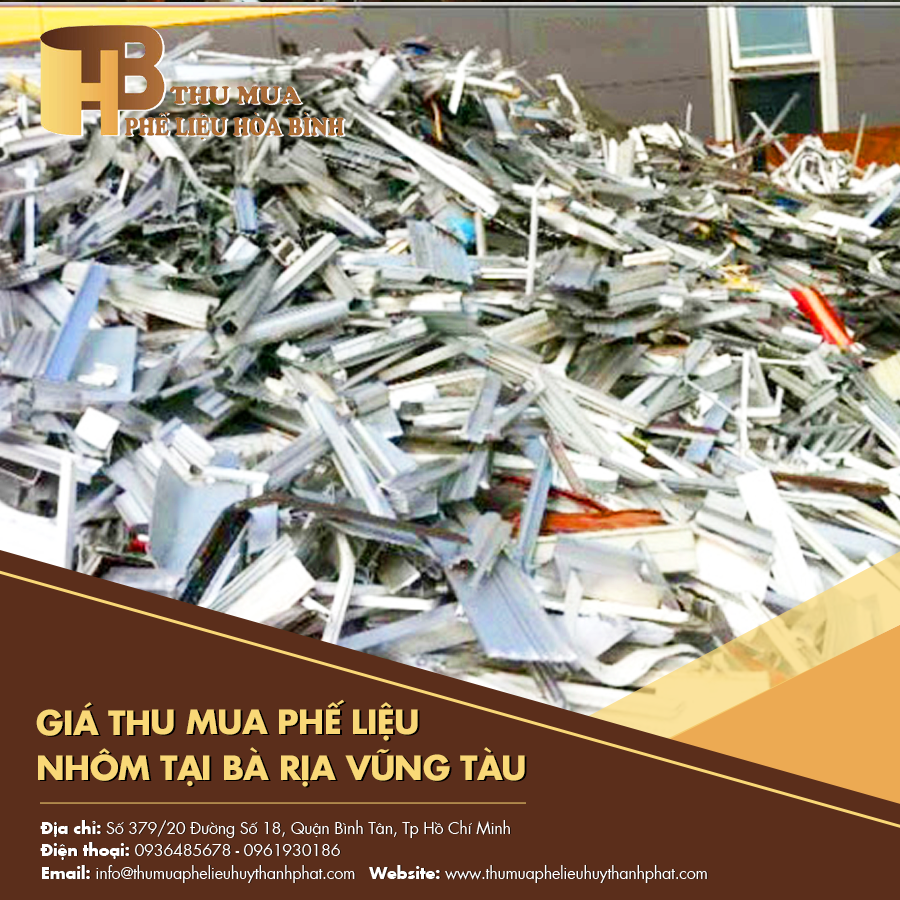 Bảng giá phế liệu nhôm mới nhất tại Bà Rịa Vũng Tàu