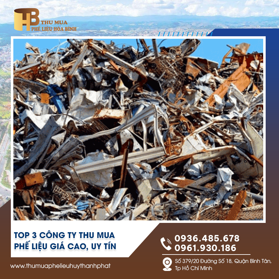 Top 3 công ty thu mua phế liệu giá cao uy tín tại TP.HCM