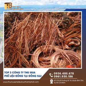 Top 3 Công Ty Thu Mua Phế Liệu Đồng Giá Cao Uy Tín Tại Đồng Nai