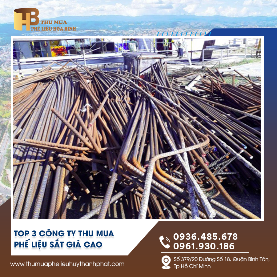 Top 3 công ty thu mua phế liệu sắt giá cao uy tín tại TPHCM