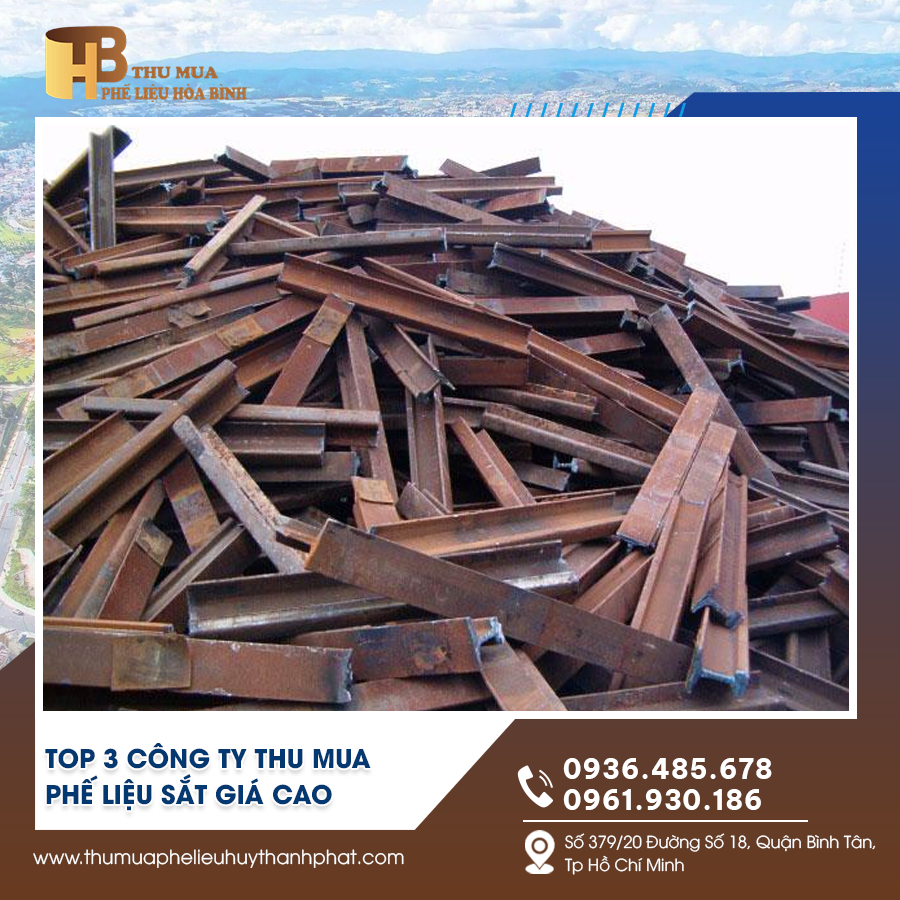 Top 3 công ty thu mua phế liệu sắt giá cao uy tín tại TPHCM